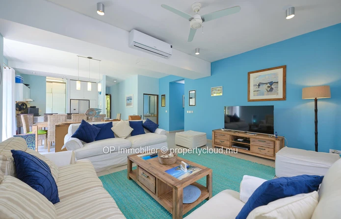 Modern 3-bedroom apartment with private pool in prime Bain Boeuf location near Grand Baie