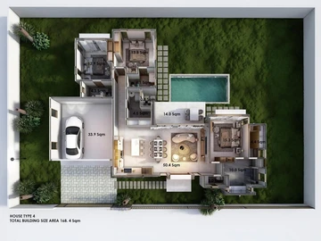 2 Bedroom House