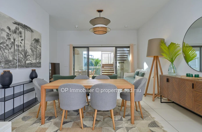 Penthouse for Sale in Péreybère with Private Pool and 2 Bedrooms