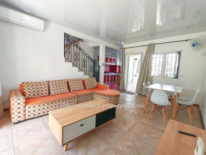 Elegant 3-Bedroom Furnished Duplex with Shared Pool in Prime Grand Baie Location