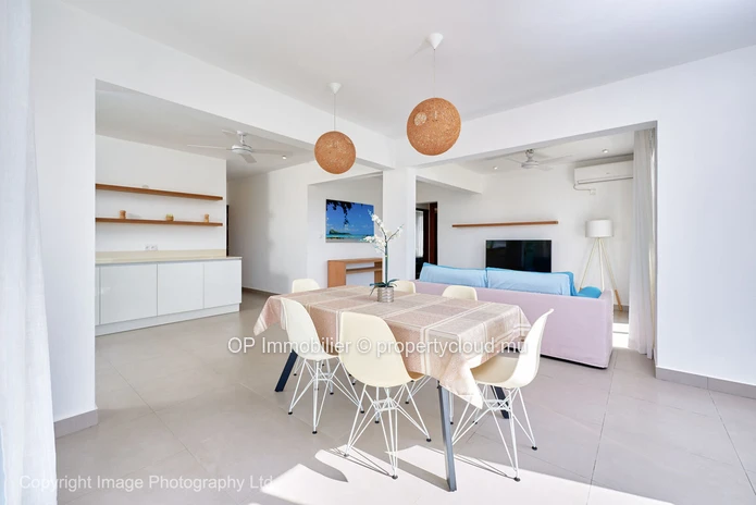 "Stylish Apartment with Communal Pool in Pereybere, Grand Baie - Fully Furnished, Close to Amenities - Only 295k Euros!"