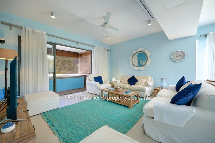 Modern 3-bedroom apartment with private pool in prime Bain Boeuf location near Grand Baie