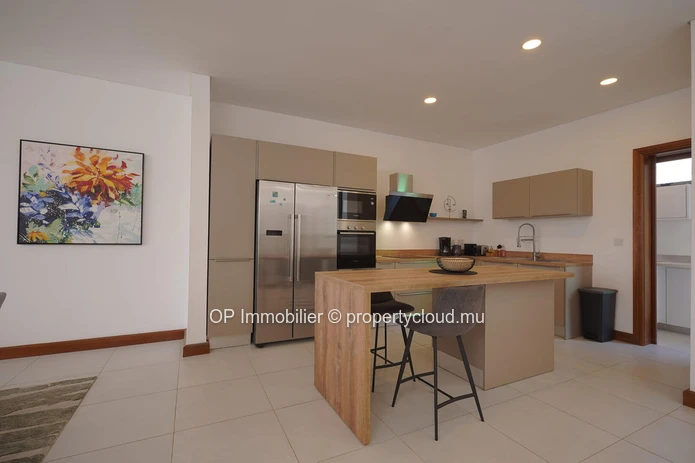 Luxury G+2 Apartment with Pool in Pointe aux Canonniers - Fully Furnished with Garage & Fitness Room, Close to Amenit...