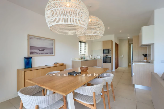 3-bedroom apartment with a pool for sale in Pointe aux Canonniers