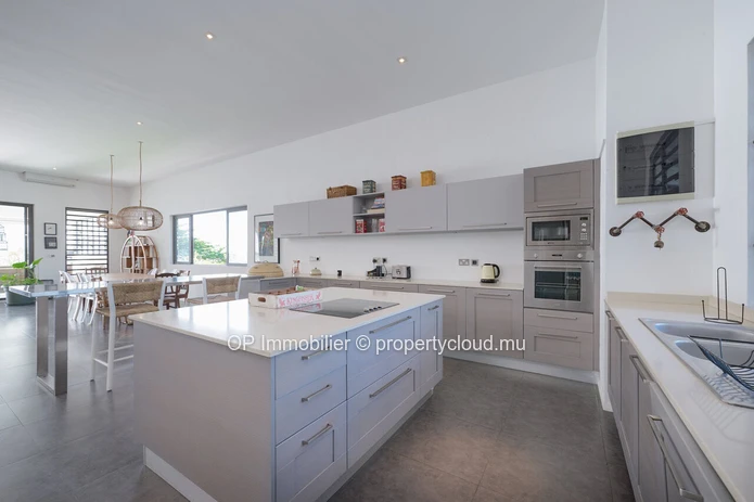 Luxurious Beachfront Penthouse with Stunning Sea Views in Péreybère, Grand Baie - Rs 88M