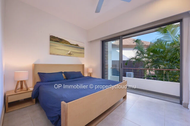 Appartement moderne à Mont Choisy avec piscine à deux pas de la plage de Trou aux Biches