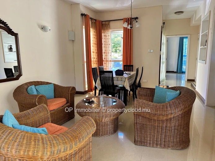 Modern Furnished 3-Bedroom Duplex with Pool Access near Grand Baie in Cap Malheureux