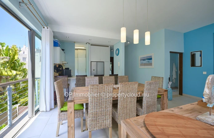 Modern 3-bedroom apartment with private pool in prime Bain Boeuf location near Grand Baie