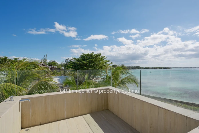 Luxurious Beachfront Penthouse with Stunning Sea Views in Péreybère, Grand Baie - Rs 88M
