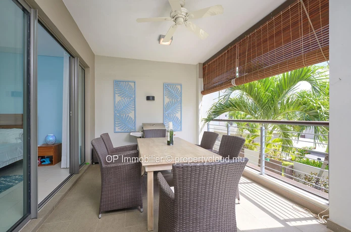 Modern 3-bedroom apartment with private pool in prime Bain Boeuf location near Grand Baie