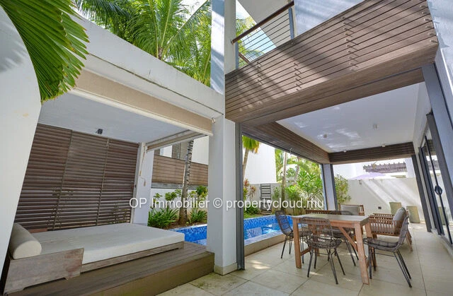 Townhouse RES spacieuse avec piscine privée à deux pas des plages de Péreybère
