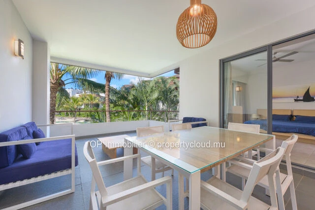 Appartement moderne à Mont Choisy avec piscine à deux pas de la plage de Trou aux Biches