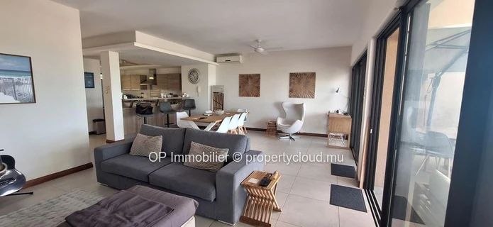 Duplex 3 chambres avec vue mer à vendre à Tamarin, Île Maurice