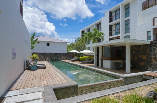Appartement moderne avec piscine à deux pas de la plage de Trou aux Biches à Mon Choisy