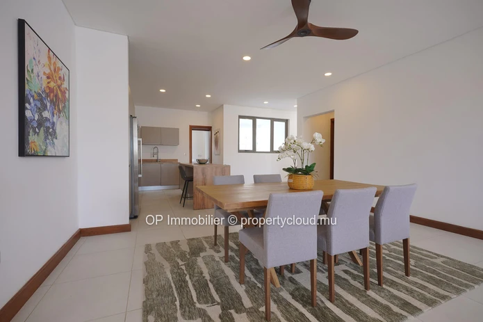 Luxury G+2 Apartment with Pool in Pointe aux Canonniers - Fully Furnished with Garage & Fitness Room, Close to Amenit...