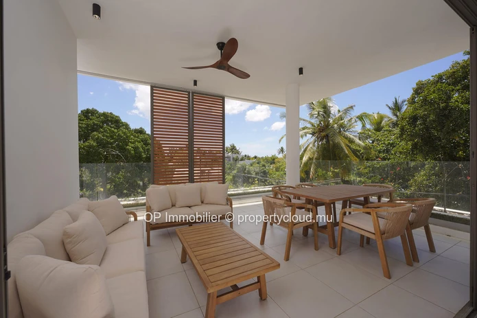 Luxury G+2 Apartment with Pool in Pointe aux Canonniers - Fully Furnished with Garage & Fitness Room, Close to Amenit...