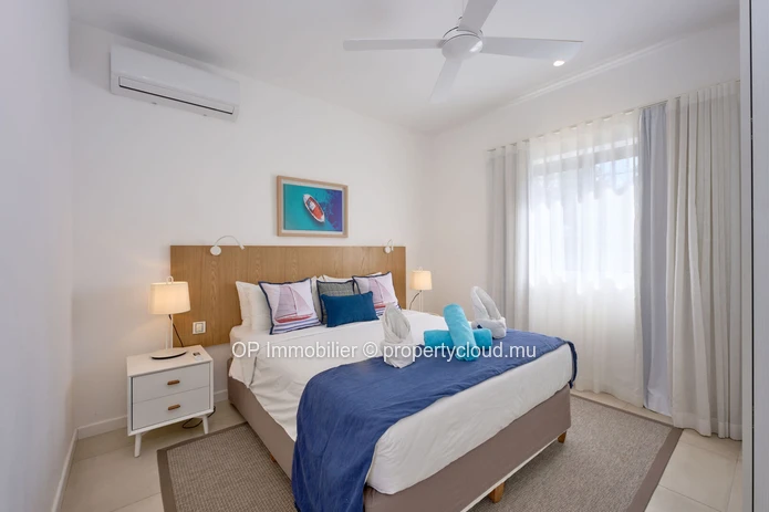 3-bedroom apartment with a pool for sale in Pointe aux Canonniers