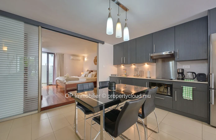 Appartement moderne avec piscine à deux pas de la plage de Trou aux Biches à Mon Choisy